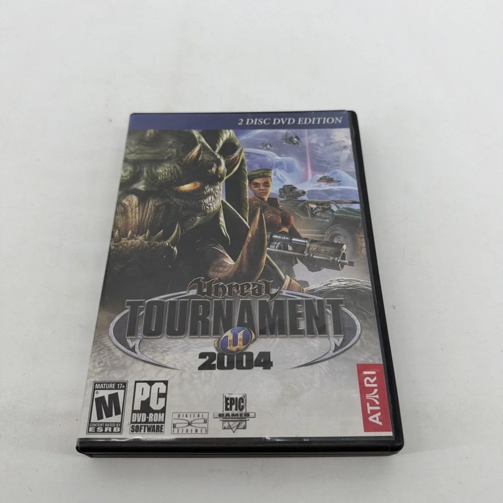 Unreal Tournament 2004 DVD Edition Two Disc Set (PC, 2004)